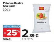 Offerta per San Carlo - Patatina Rustica a 2,39€ in Carrefour Ipermercati