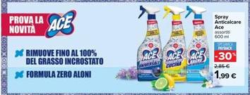 Offerta per Ace - Spray Anticalcare a 1,99€ in Carrefour Ipermercati