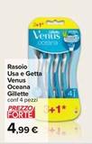 Offerta per Gillette - Rasoio Usa E Getta Venus Oceana a 4,99€ in Carrefour Ipermercati