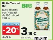 Offerta per Tassoni - Bibite Bio a 3,19€ in Carrefour Ipermercati