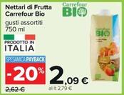Offerta per Carrefour Bio - Nettari Di Frutta a 2,09€ in Carrefour Ipermercati