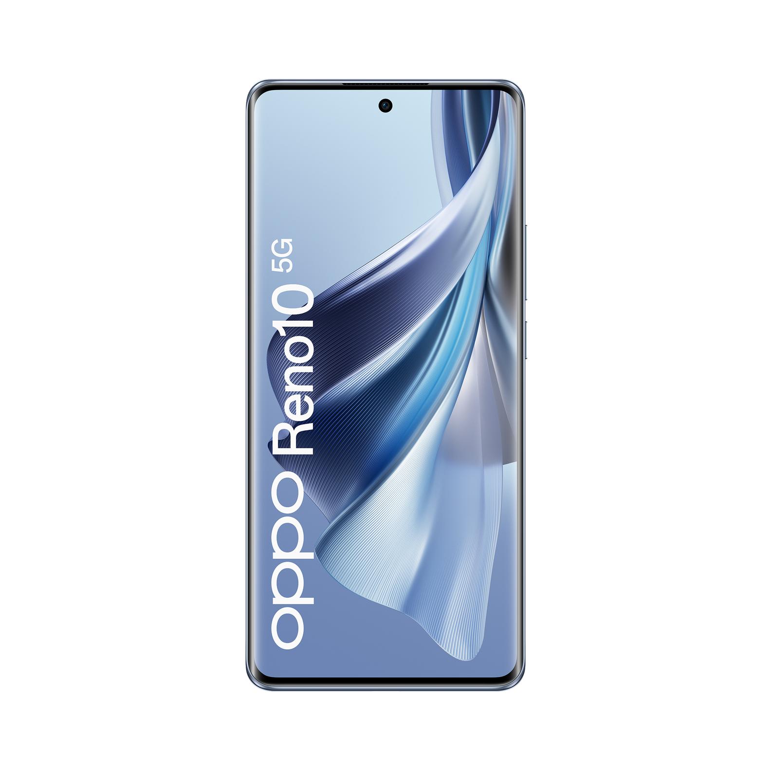 Offerta per Oppo - Reno 10 5G 17 cm (6.7") Doppia SIM Android 13 USB tipo-C 8 GB 256 GB 5000 mAh Blu a 369€ in Carrefour Ipermercati