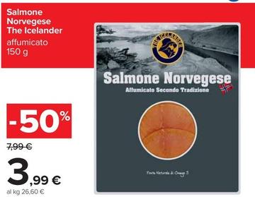 Offerta per The Icelander - Salmone Norvegese a 3,99€ in Carrefour Ipermercati