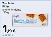Offerta per Simpl - Tavoletta a 1,19€ in Carrefour Ipermercati