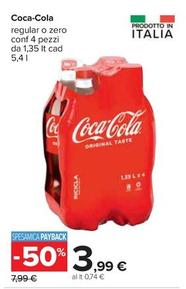 Offerta per Coca Cola a 3,99€ in Carrefour Ipermercati