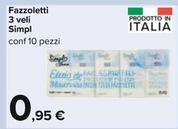 Offerta per Simpl - Fazzoletti 3 Veli a 0,95€ in Carrefour Ipermercati