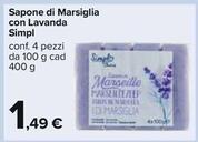 Offerta per Simpl - Sapone Di Marsiglia Con Lavanda a 1,49€ in Carrefour Ipermercati