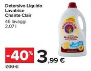 Offerta per Chanteclair - Detersivo Liquido Lavatrice a 3,99€ in Carrefour Ipermercati