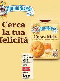 Offerta per Mulino Bianco - Biscotti Cuor Di Mela a 1,79€ in Carrefour Ipermercati