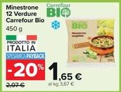 Offerta per Carrefour - Minestrone 12 Verdure Bio a 1,65€ in Carrefour Ipermercati