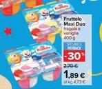 Offerta per Nestlè - Fruttolo Maxi Duo a 1,89€ in Carrefour Ipermercati