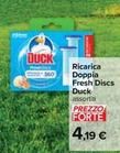 Offerta per Duck - Ricarica Doppia Fresh Discs a 4,19€ in Carrefour Ipermercati