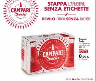 Offerta per Campari - Soda a 8,9€ in Carrefour Ipermercati