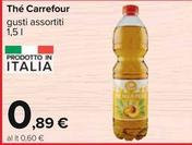 Offerta per Carrefour - Thé a 0,89€ in Carrefour Ipermercati