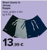 Offerta per Kappa - Short Uomo In Jersey a 13,99€ in Carrefour Ipermercati
