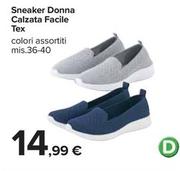 Offerta per Tex - Sneaker Donna Calzata Facile a 14,99€ in Carrefour Ipermercati