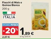 Offerta per Carrefour - Fiocchi Di Mais E Quinoa Bianca a 1,89€ in Carrefour Ipermercati