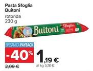 Offerta per Buitoni - Pasta Sfoglia a 1,19€ in Carrefour Ipermercati