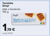 Offerta per Simpl - Tavoletta  a 1,19€ in Carrefour Ipermercati