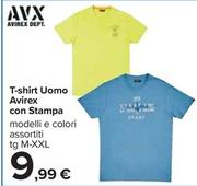 Offerta per Avirex - T-shirt Uomo Con Stampa a 9,99€ in Carrefour Ipermercati
