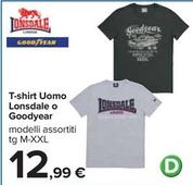Offerta per Lonsdale - T-shirt Uomo Goodyear a 12,99€ in Carrefour Ipermercati