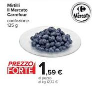 Offerta per Carrefour - Mirtilli Il Mercato  a 1,59€ in Carrefour Ipermercati