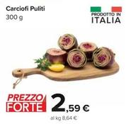 Offerta per Carciofi Puliti a 2,59€ in Carrefour Ipermercati