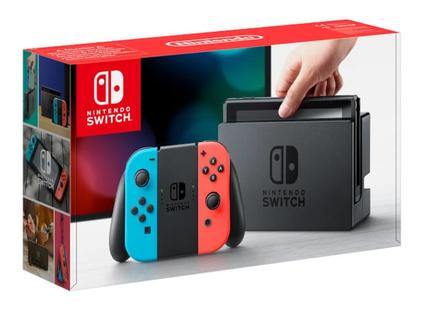 Offerta per Nintendo - Switch con Joy-Con Rosso Neon e Blu Neon a 279,99€ in Carrefour Ipermercati