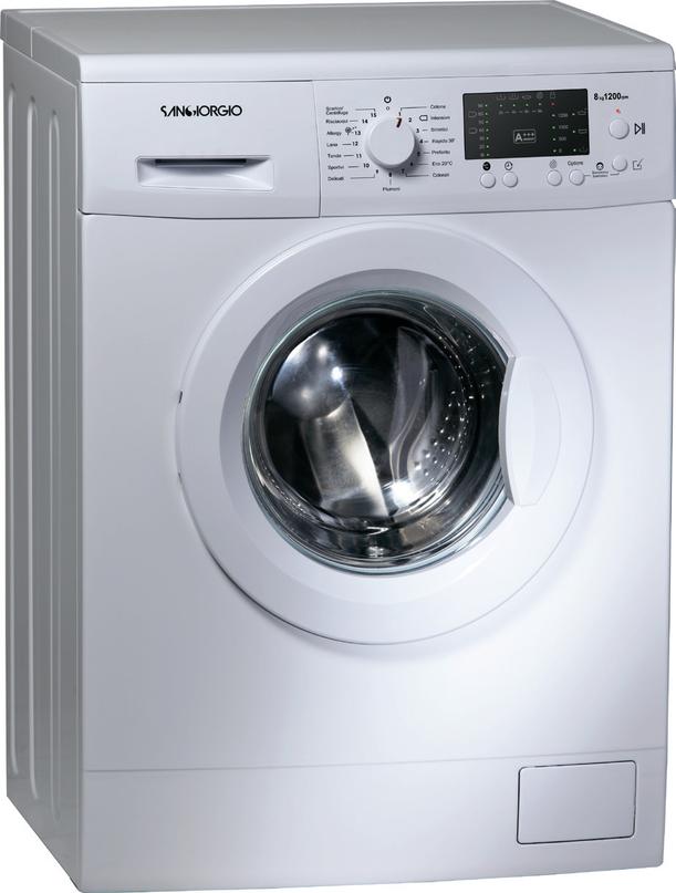 Offerta per San giorgio - SanGiorgio F712BL lavatrice Caricamento frontale 7 kg 1200 Giri/min Bianco a 279€ in Carrefour Ipermercati