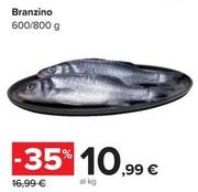 Offerta per Branzino a 10,99€ in Carrefour Ipermercati
