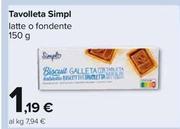 Offerta per Simpl - Tavolleta a 1,19€ in Carrefour Ipermercati