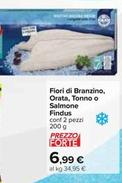 Offerta per Findus - Fiori Di Branzino, Orata, Tonno O Salmone a 6,99€ in Carrefour Ipermercati