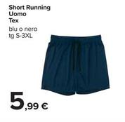 Offerta per Tex - Short Running Uomo a 5,99€ in Carrefour Ipermercati