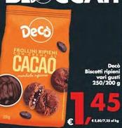 Offerta per Deco - Biscotti Ripieni a 1,45€ in Decò
