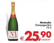 Offerta per Montaudon - Champagne Brut a 25,9€ in Decò