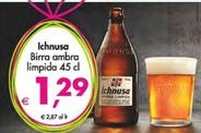 Offerta per Ichnusa - Birra Ambra Limpida a 1,29€ in Decò