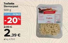 Offerta per Stemarpast - Trofiette a 2,39€ in Carrefour Ipermercati