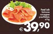 Offerta per Foodlab - Salmone Norvegese Preaffettato a 39,9€ in Decò