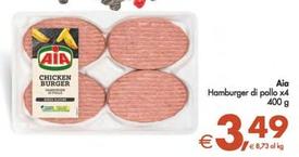 Offerta per Aia - Hamburger Di Pollo X4 a 3,49€ in Decò