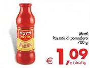 Offerta per Mutti - Passata Di Pomodoro a 1,09€ in Decò