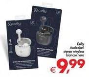 Offerta per Celly - Auricolari Stereo Wireless Bianco a 9,99€ in Decò
