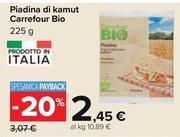 Offerta per Carrefour Bio - Piadina Di Kamut a 2,45€ in Carrefour Ipermercati