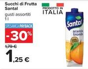 Offerta per Santal - Succhi Di Frutta a 1,25€ in Carrefour Ipermercati