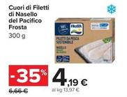 Offerta per Frosta - Cuori Di Filetti Di Nasello Del Pacifico a 4,19€ in Carrefour Ipermercati