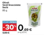 Offerta per Saclà - Olivoli Verdi Snocciolate a 0,69€ in Carrefour Ipermercati