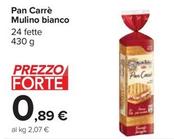 Offerta per Mulino Bianco - Pan Carrè a 0,89€ in Carrefour Ipermercati
