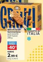Offerta per Sammontana - Stecchi Gruvi a 2,99€ in Carrefour Ipermercati