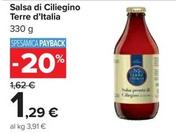 Offerta per Terre D'italia - Salsa Di Ciliegino a 1,29€ in Carrefour Ipermercati