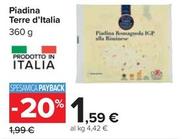 Offerta per Terre D'italia - Piadina a 1,59€ in Carrefour Ipermercati