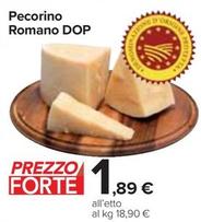Offerta per Pecorino Romano DOP a 1,89€ in Carrefour Market
